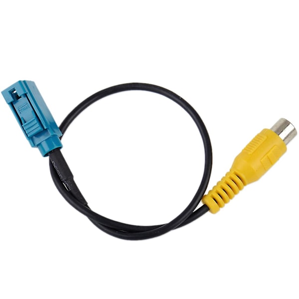 8 tum Fakra Backkamera RCA-kabel Parkeringsadapter för GS