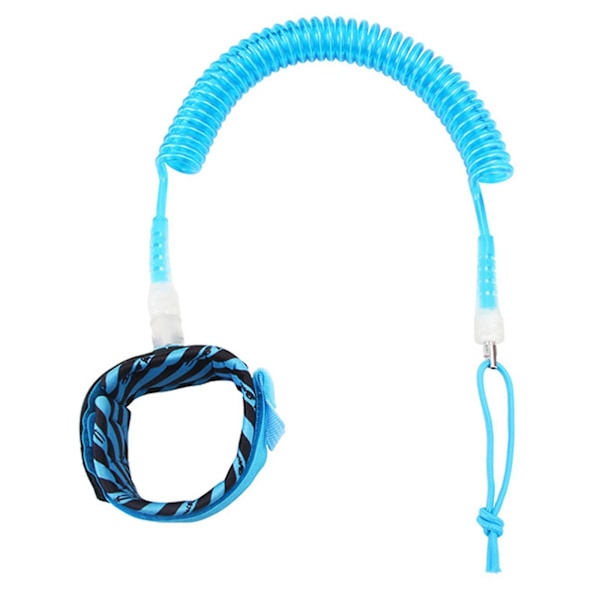Surfkoppel 10ft TPU Elastiskt för SUP Surfbräda Alla Vattensporter Surfbräda Blå[D]