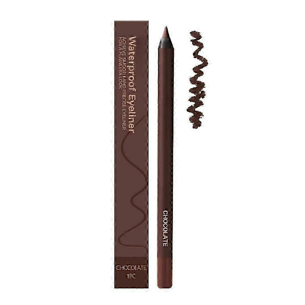 Persona Eyeliner Pencil vedenkestävä, 24 tunnin vedenkestävä, teroitettava silmäkynä Chocolate
