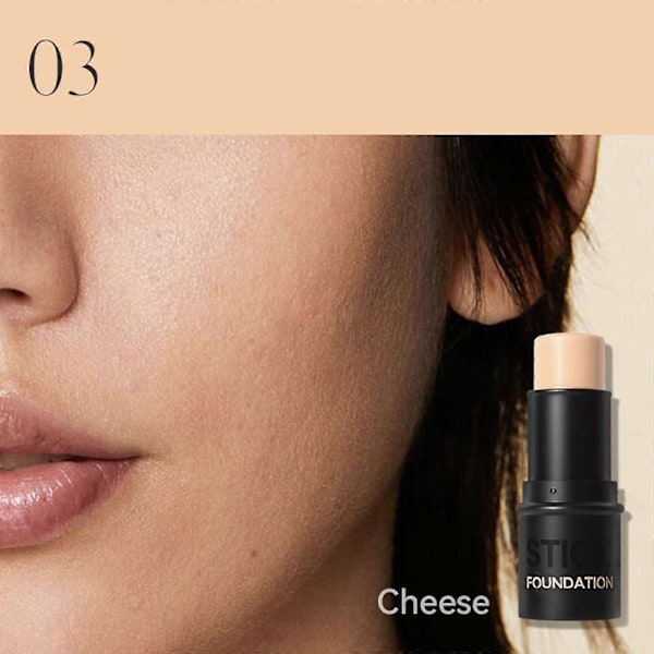 Dubbelhuvud Concealer Stick Concealer Pennset Smink Tredimensionell Skugga C