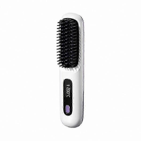 Numoya Brush Pro Uppladdningsbar Sladdlös Hårplattång white