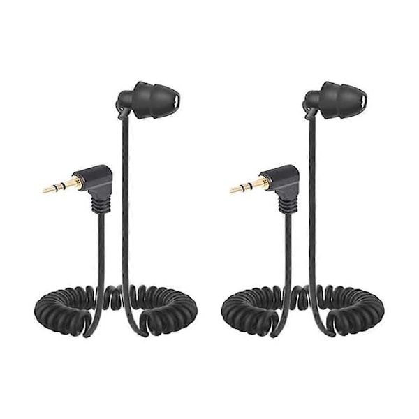 3,5 mm Enkelsidig In-Ear Hörlur Universal Spiralsladd Hörlurar för Mobiltelefon Surfplatta PC Dator MP3-spelare GS 1 set of 1