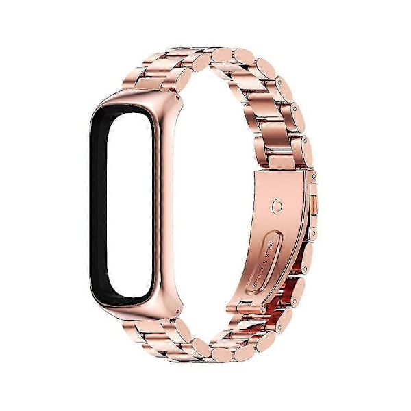 Ruostumattomasta teräksestä valmistettu ranneke Samsung Galaxy Fit 2:lle Rose Gold
