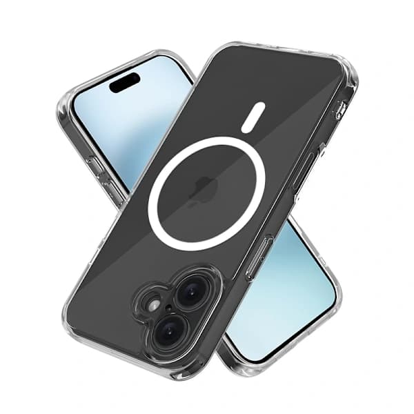 iPhone 17 Skal Transparent - MagSafe - Heltäckande stötsäkert skydd