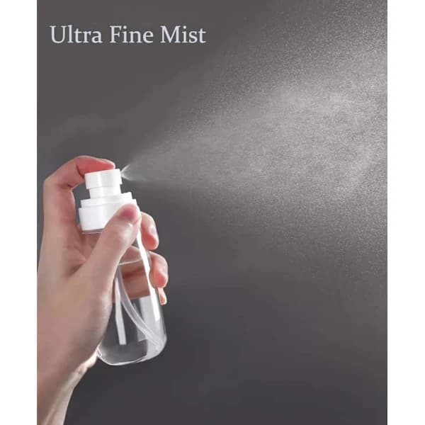 Små sprayflaskor 100 ml, 3-pack finfördelande sprayflaska för resor 100 ml