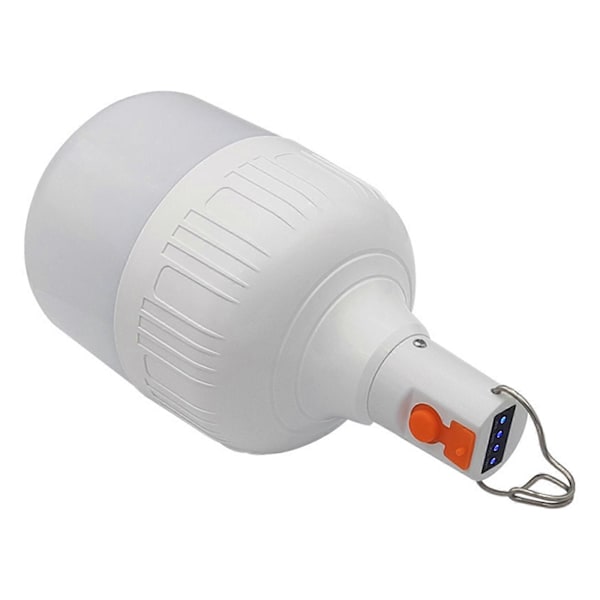 Nattmarknad LED Hushåll Uppladdningsbar Glödlampa Hög Ljusstyrka Energibesparande 200w-120mm