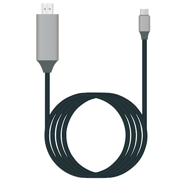 [Apple MFi-certifierad] Lightning till HDMI-adapter, HDTV-kabeladapter kompatibel med iPhone, iPad, iPod 1080p Digital AV-synkronisering