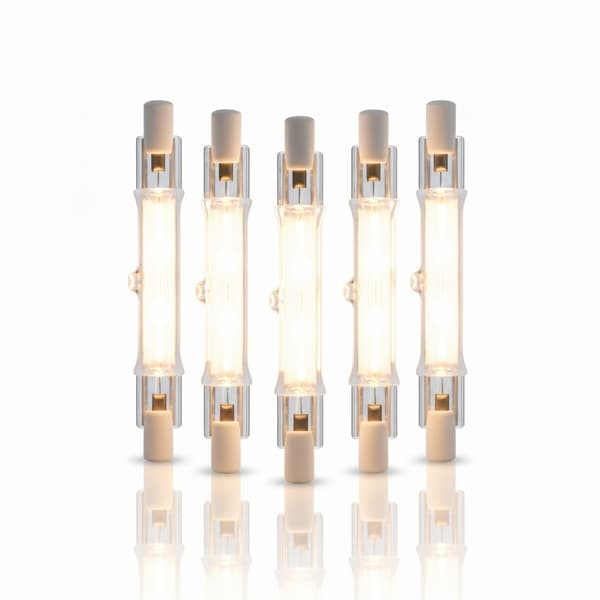 5-pack R7s 118mm 300W 230V – Linjära halogenlampor för stark belysning