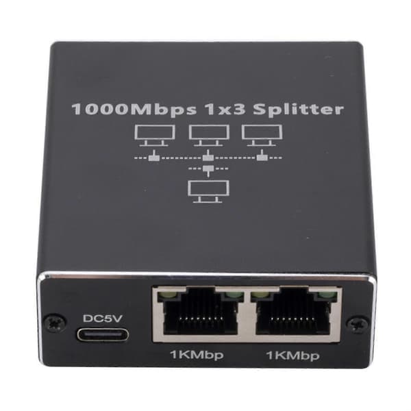 25-26 Højhastigheds Ethernet Splitter 1 til 2/3/4 RJ45 Adapter til Hurtig Dataoverførsel 2/3/4 Enheder Samtidig Netværk