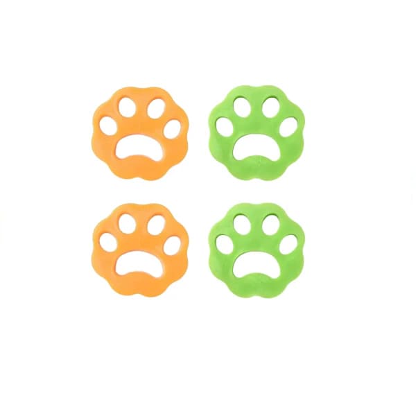 Pelssamler til hunde-/kattehår 4-pak MultiColor