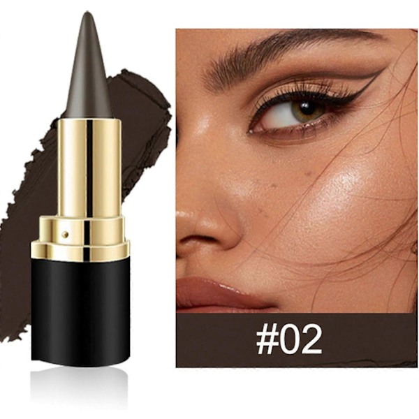 Svart Eyeliner, Eyelinerpenna Långvarig, Snabbtorkande Vattentät Kladdfri Makeup, Ansiktsmålning, Lämplig För Alla Ögonformer Eyeliner A 2