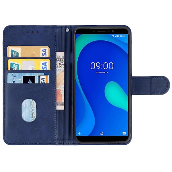 Läderfodral för Wiko Y80