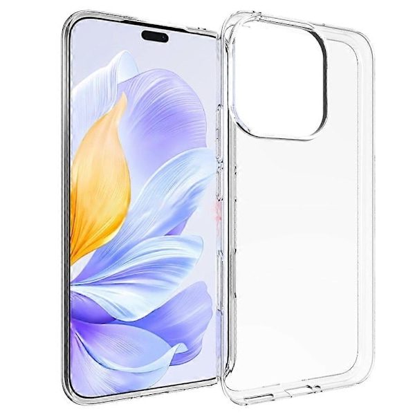 För Honor 400 Lite Transparent Mobilskal Vattenavvisande TPU Baksida [D] GS