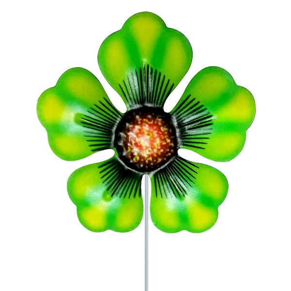 Smidda Järn 4 Färger Blomsterträdgårdspinnar Metall Trädgårdsskylt Markpinnar
