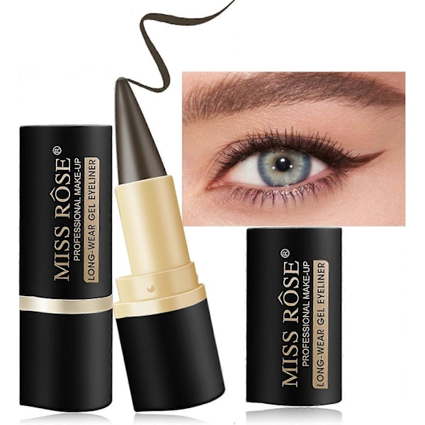 Svart Eyeliner, Eyelinerpenna Långvarig, Snabbtorkande Vattentät Kladdfri Makeup, Ansiktsmålning, Lämplig För Alla Ögonformer Eyeliner A 2