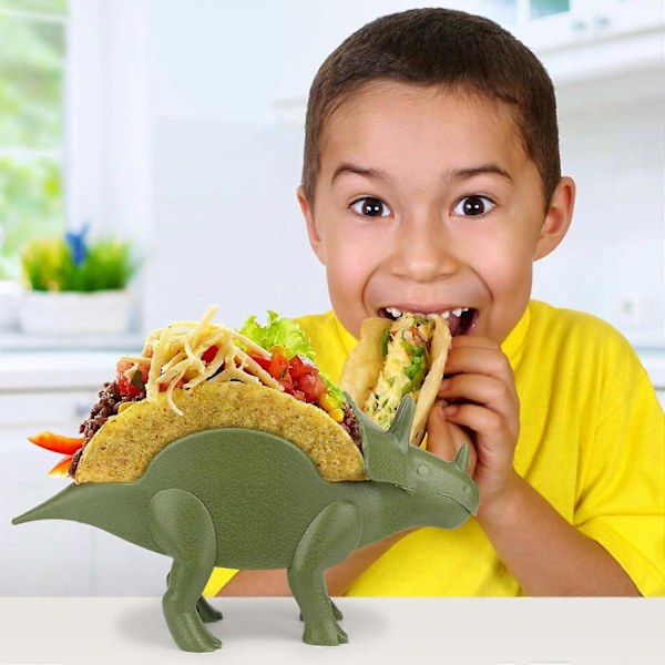 Den Ultimata Dinosaurie Taco Hållaren, Rolig och Praktisk Julklappslekspresent, Rymmer 2 Tacos GS