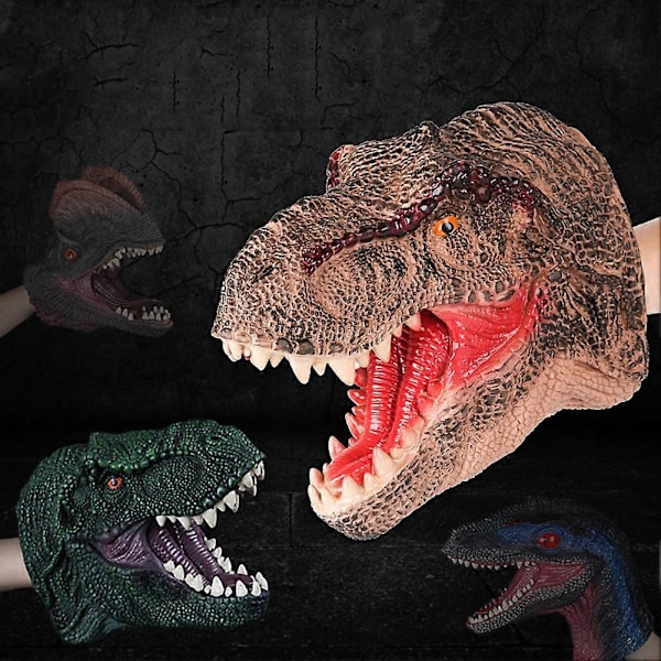 Simuleringsdinosaurie PVC Handdocka Intelligent Rollek Leksak Barnpresent KAESI[D] GS Red Spinosaurus