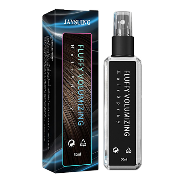 Naturlig Växtprotein Hårförtjockningsspray Långvarig Stadga Hårtexturspray för Hårvård 30ml Box