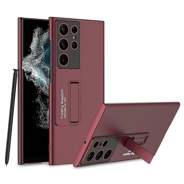 GKK Ultratunt Skal till Samsung Galaxy S22 Ultra 5G Red