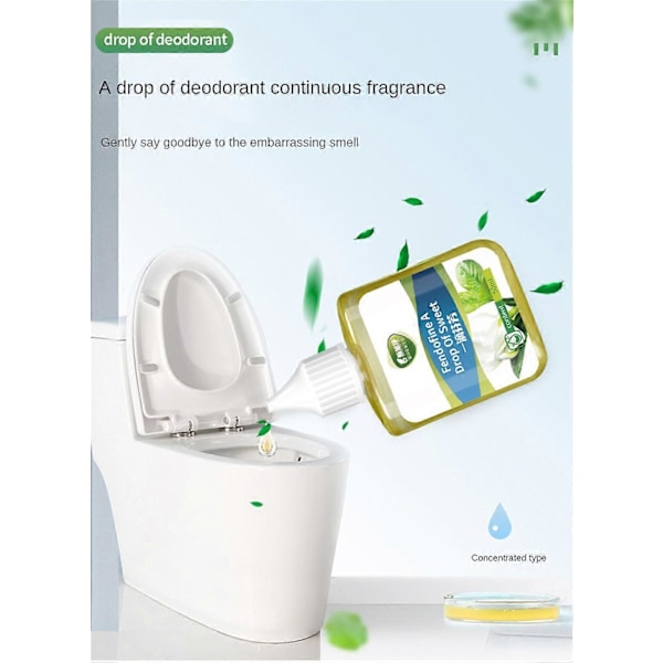Bärbar 50ml Toalettrengöring Liten Aromaterapi Rengöringsverktyg Badrum GS
