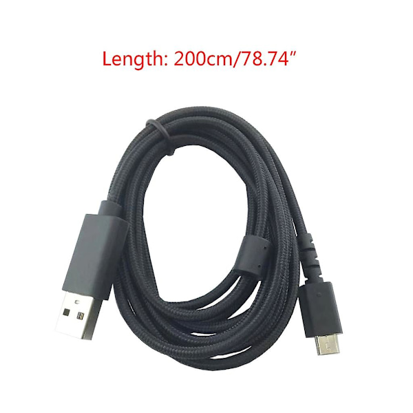 USB-laddningskabel för G915 G913 TKL G502 tangentbord USB Micro-port kabel