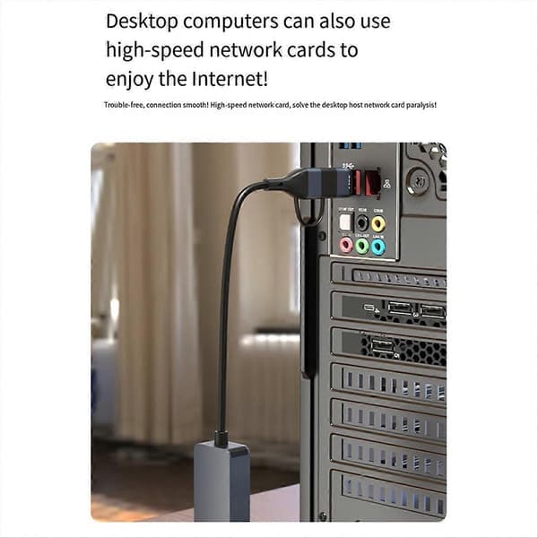 2500Mbps verkkokortti USB C Type-C Ethernet–RJ45-langallinen sovitin AC