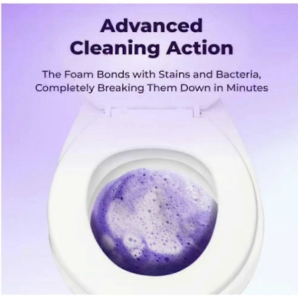 Fizzclean Toalettskumrengöring, Insta-Action Fizzclean Skumrengöring GS 200g