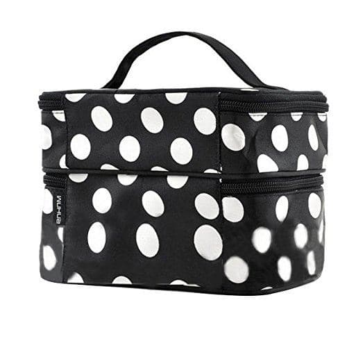 AVERY Dots Double -kosmetiikkalaukku