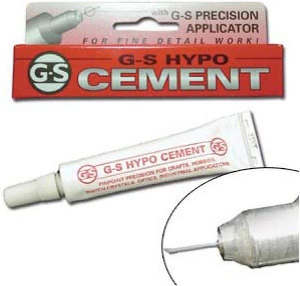 Jeweltool McGuinness Hypo Cement Original GS Packaging