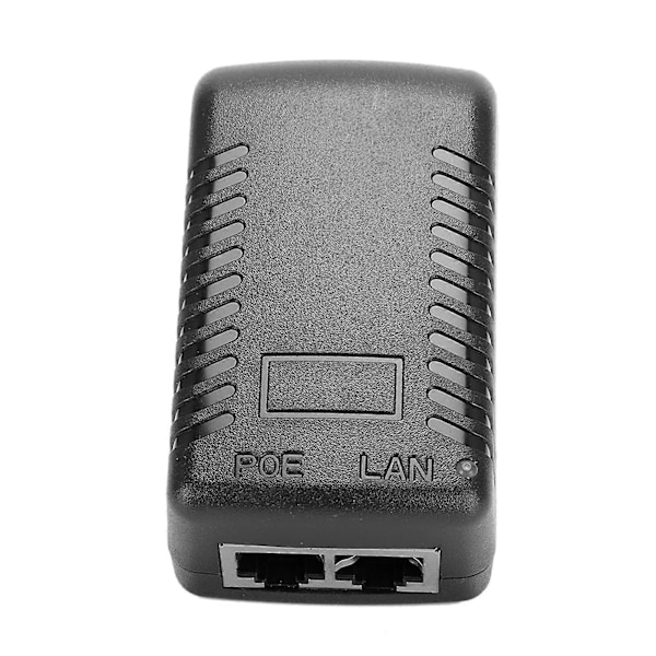 DC 48V 0.5A Strömförsörjningsinjektor 24W PoE Adapterkontakt 100-240V EU GS