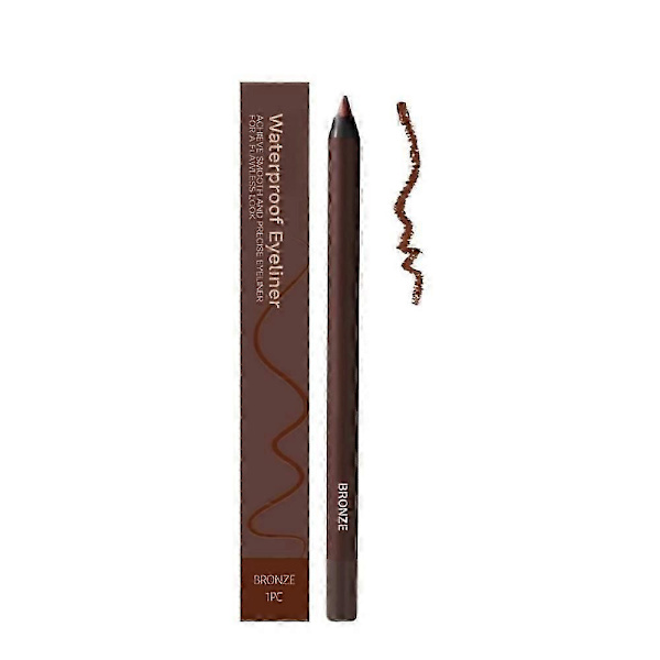 Persona Eyeliner Pencil Vattentät, 24 timmars vattentät duo vässbar eyelinerpenna Bronze
