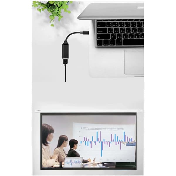 USB-C–HDMI-sovitin 4K
