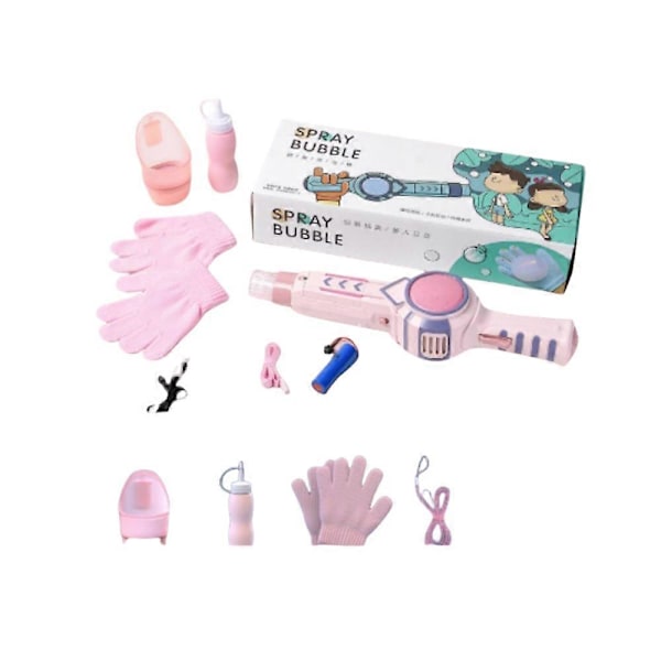 Elastisk Bubbeldimma Stav, Bubbelstavar, Jättebubbelstav för Barn Pink