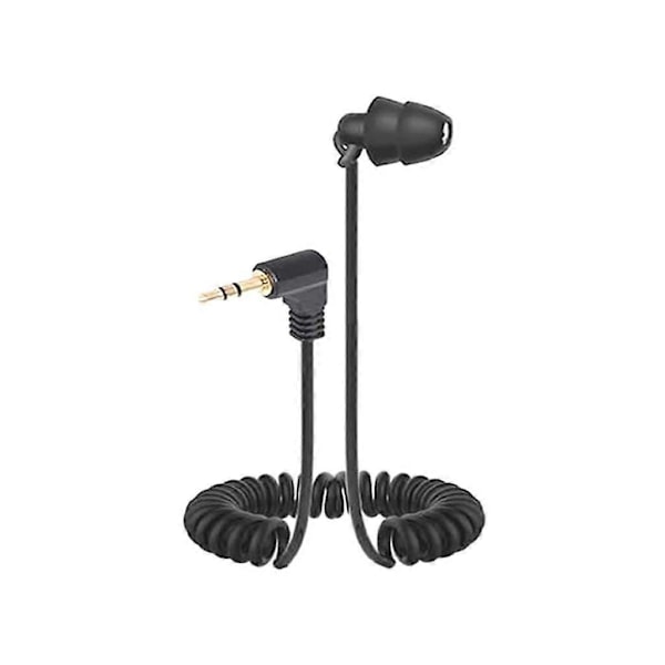 3,5 mm Enkelsidig In-Ear Hörlur Universal Spiralsladd Hörlurar för Mobiltelefon Surfplatta PC Dator MP3-spelare GS 1 set of 1