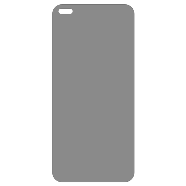 Silkscreentryckt Anti-spion Härdat Glasskydd för OnePlus Nord, Full Lim Full Skärmtäckning