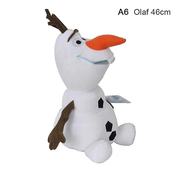 st 30/40/46/50 cm Frysta Anna Elsa Olaf Dockor Snödrottning Prinsessa Fyllda Plysch Olaf-Perfekt Olaf GS Olaf 46cm