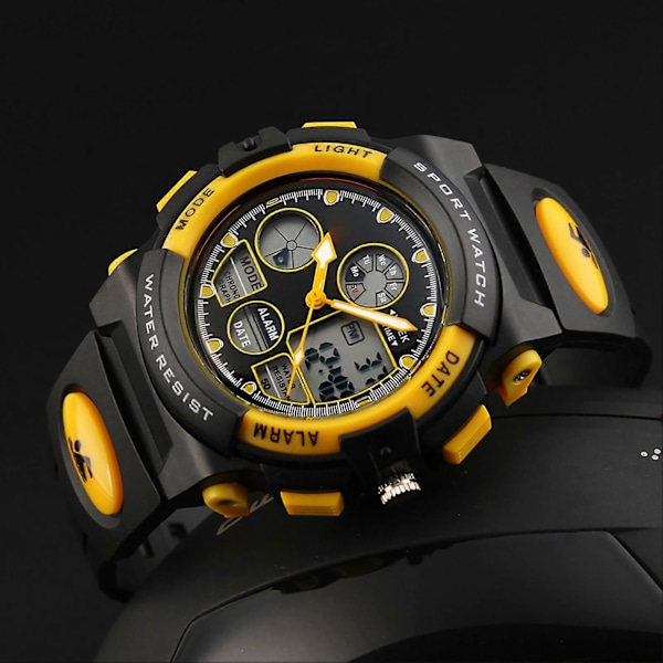 SKMEI 1163 Klockor Barn Utomhus Sport Barnklocka Digital Quartz Armbandsur för Pojkar Flickor Klockor GS style 1