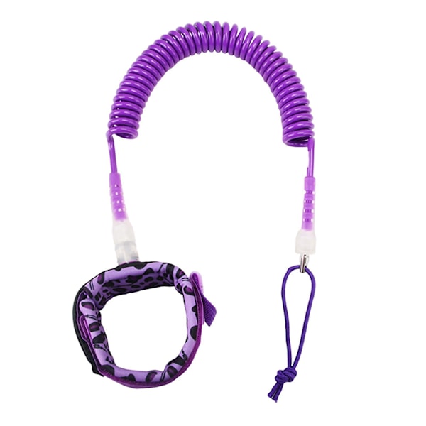 Surfkoppel 10ft TPU Elastiskt för SUP Surfbräda Alla Vattensporter Röd[D] Violet