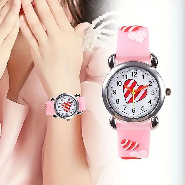 Love Quartz Klocka Barnklocka Tecknad Klocka GS