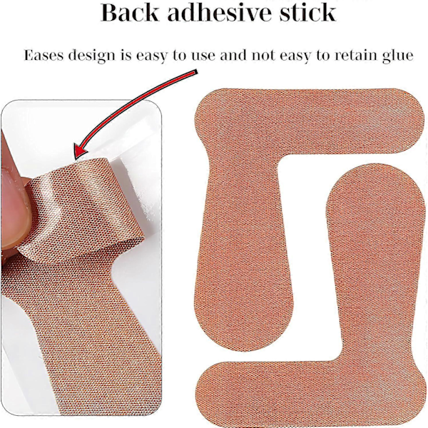 Stortå Valgus Ortotik, Stortåkorrigerare, Självhäftande Stortåskydd Tumskydd Klistermärken, Elastisk Bunion Smärtlindrande Plåster GS 5pcs