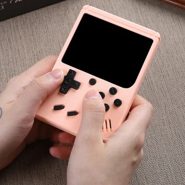 Klassiska spel Handhållen Retro Videospel Gameboy Barnpresenter YTU blå
