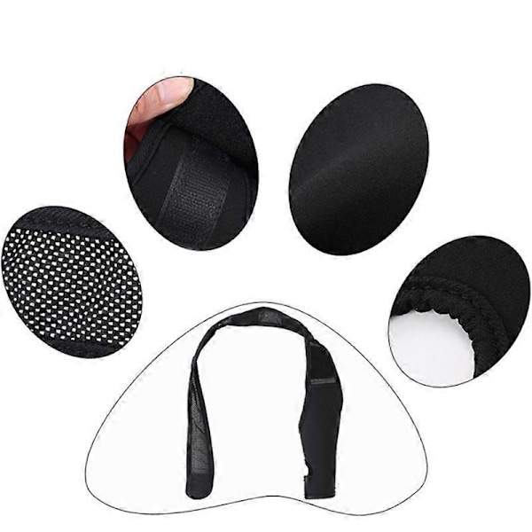 MIMIGO Hund Albuebeskyttere Støttebeskyttelse til Hundens Albue og Skuldre Støtte til Albue Hygrom, Dysplasi, Osteoarthritis, Albuekallus, Pressu LGL XL