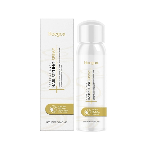 Hoegoa Hiusravitseva Muotoilusuihke, Muotoileva, Kuohkea, Hellävarainen Puhdistava, Hiusvirkeyttä Antava Hiushoitosuihke 100Ml
