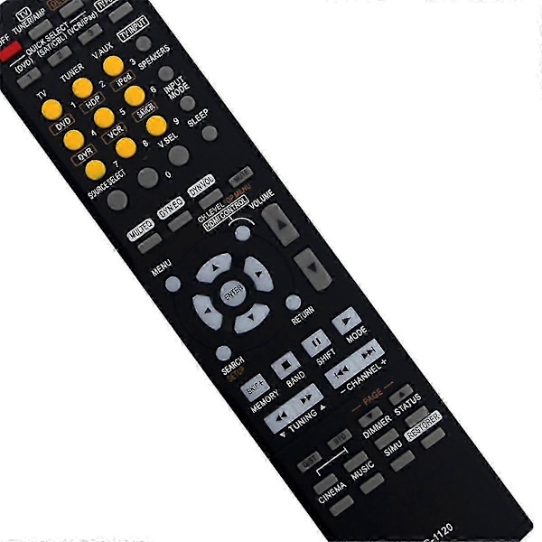 RC-1120 Fjärrkontroll för AV-Receiver Modeller AVR-590 DHT590BA AVR-1610 AVR-1910 AVR1802 AVR2506 AVR2803 AVR3805 Black