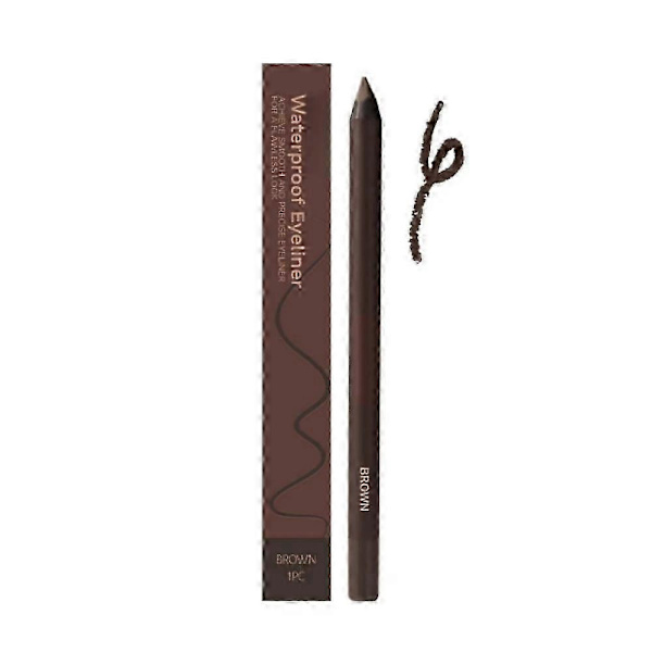 Persona Eyeliner Pencil vedenkestävä, 24 tunnin vedenkestävä, teroitettava silmäkynä Brown