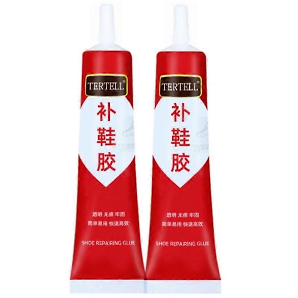 2X 60ML Superstarkt Skolim Universal Reparationslim Vattentätt Snabbtorkande Reparationslim Tätningsmedel Hemförbättring GS