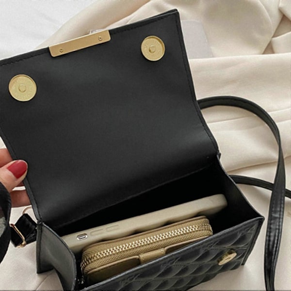 Fashionabel PU Axelväska Mångsidig Handväska Crossbody Väskor Tote Utsökt Hantverk för Kvinnor Vit GS Green