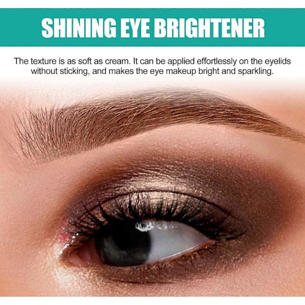 Eelhoe Ögonskuggstift Lazy Highlight Repair Rouge Ögonmakeup Flerfärgad Makeup En Touch av Makeup Lättfärgad Ögonskugga Pink 1.4G