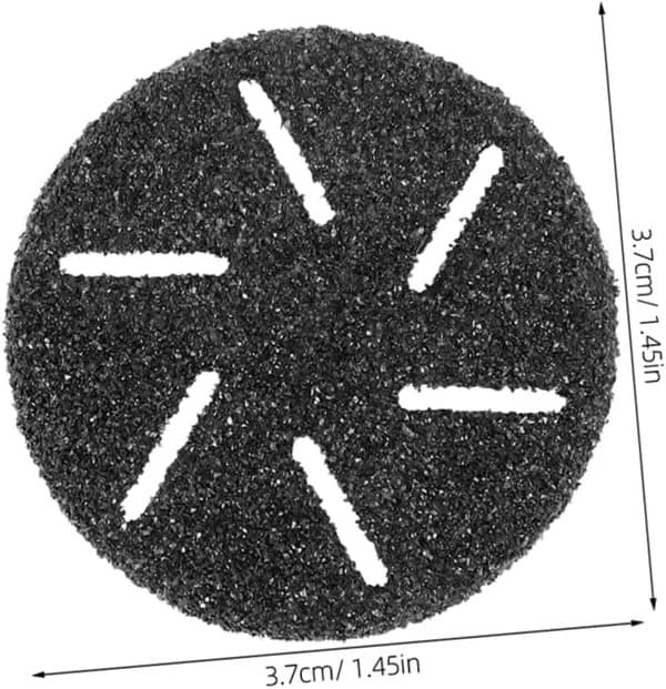 20 stk. erstatningsslipeputer for elektrisk fotfil, sandpapir