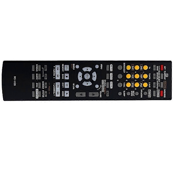 RC-1120 Fjärrkontroll för AV-Receiver Modeller AVR-590 DHT590BA AVR-1610 AVR-1910 AVR1802 AVR2506 AVR2803 AVR3805 Black